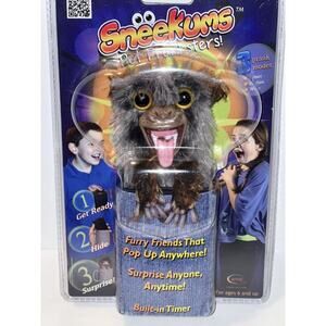 Sneekums Pet Pranksters Furry Friends Pop Up Surprise Prank Device “Snitch “